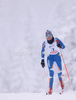 Riikka Sarasoja of Finland skiing during qualifications for Women sprint race of Viessmann Cross country skiing FIS World Cup 2009-10. Qualifications for Women sprint race of Viessmann Cross country skiing FIS World Cup were held in Rogla, Slovenia, on 19th of December 2009.
