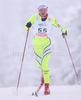 Maja Benedicic of Slovenia skiing during qualifications for Women sprint race of Viessmann Cross country skiing FIS World Cup 2009-10. Qualifications for Women sprint race of Viessmann Cross country skiing FIS World Cup were held in Rogla, Slovenia, on 19th of December 2009.
