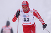Dario Cologna of Switzerland skiing during qualifications for Men sprint race of Viessmann Cross country skiing FIS World Cup 2009-10. Qualifications for Men sprint race of Viessmann Cross country skiing FIS World Cup were held in Rogla, Slovenia, on 19th of December 2009.
