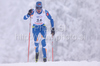 Matias Strandvall of Finland skiing during qualifications for Men sprint race of Viessmann Cross country skiing FIS World Cup 2009-10. Qualifications for Men sprint race of Viessmann Cross country skiing FIS World Cup were held in Rogla, Slovenia, on 19th of December 2009.
