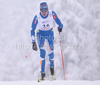 Matias Strandvall of Finland skiing during qualifications for Men sprint race of Viessmann Cross country skiing FIS World Cup 2009-10. Qualifications for Men sprint race of Viessmann Cross country skiing FIS World Cup were held in Rogla, Slovenia, on 19th of December 2009.
