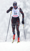 Oliver Kraas of South Africa skiing during qualifications for Men sprint race of Viessmann Cross country skiing FIS World Cup 2009-10. Qualifications for Men sprint race of Viessmann Cross country skiing FIS World Cup were held in Rogla, Slovenia, on 19th of December 2009.
