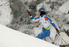 Aino Kaisa Saarinen of Finland skiing during qualifications for Women sprint race of Viessmann Cross country skiing FIS World Cup 2009-10. Qualifications for Women sprint race of Viessmann Cross country skiing FIS World Cup were held in Rogla, Slovenia, on 19th of December 2009.
