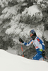 Riikka Sarasoja of Finland skiing during qualifications for Women sprint race of Viessmann Cross country skiing FIS World Cup 2009-10. Qualifications for Women sprint race of Viessmann Cross country skiing FIS World Cup were held in Rogla, Slovenia, on 19th of December 2009.
