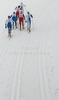 Virpi Kuitunen of Finland skiing during finals of Women sprint race of Viessmann Cross country skiing FIS World Cup 2009-10. Women sprint race of Viessmann Cross country skiing FIS World Cup were held in Rogla, Slovenia, on 19th of December 2009.
