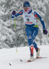 Virpi Kuitunen of Finland skiing during finals of Women sprint race of Viessmann Cross country skiing FIS World Cup 2009-10. Women sprint race of Viessmann Cross country skiing FIS World Cup were held in Rogla, Slovenia, on 19th of December 2009.
