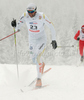 Bjoern Lind of Sweden skiing during finals of Men sprint race of Viessmann Cross country skiing FIS World Cup 2009-10. Men sprint race of Viessmann Cross country skiing FIS World Cup were held in Rogla, Slovenia, on 19th of December 2009.
