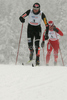 Second placed Justyna Kowalczyk of Poland skiing during finals of Women sprint race of Viessmann Cross country skiing FIS World Cup 2009-10. Women sprint race of Viessmann Cross country skiing FIS World Cup were held in Rogla, Slovenia, on 19th of December 2009.
