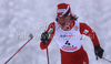 Marit Bjoergen of Norway skiing during finals of Women sprint race of Viessmann Cross country skiing FIS World Cup 2009-10. Women sprint race of Viessmann Cross country skiing FIS World Cup were held in Rogla, Slovenia, on 19th of December 2009.
