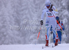 Anna Haag of Sweden skiing during finals of Women sprint race of Viessmann Cross country skiing FIS World Cup 2009-10. Women sprint race of Viessmann Cross country skiing FIS World Cup were held in Rogla, Slovenia, on 19th of December 2009.
