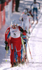 Vibeke Skofterud of Norway skiing in Women 15km classic mass start race of Viessmann Cross country skiing FIS World Cup 2009-10. Women 15km classic mass start race of Viessmann Cross country skiing FIS World Cup were held in Rogla, Slovenia, on 20th of December 2009.
