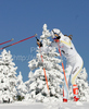 Anna Haag of Sweden skiing in Women 15km classic mass start race of Viessmann Cross country skiing FIS World Cup 2009-10. Women 15km classic mass start race of Viessmann Cross country skiing FIS World Cup were held in Rogla, Slovenia, on 20th of December 2009.
