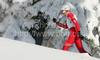 Vibeke Skofterud of Norway skiing in Women 15km classic mass start race of Viessmann Cross country skiing FIS World Cup 2009-10. Women 15km classic mass start race of Viessmann Cross country skiing FIS World Cup were held in Rogla, Slovenia, on 20th of December 2009.
