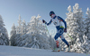 Virpi Kuitunen of Finland skiing in Women 15km classic mass start race of Viessmann Cross country skiing FIS World Cup 2009-10. Women 15km classic mass start race of Viessmann Cross country skiing FIS World Cup were held in Rogla, Slovenia, on 20th of December 2009.
