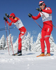 Eldar Roenning of Norway skiing in Men 30km classic mass start race of Viessmann Cross country skiing FIS World Cup 2009-10. Men 30km classic mass start race of Viessmann Cross country skiing FIS World Cup were held in Rogla, Slovenia, on 20th of December 2009.

