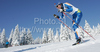 Martti Jylhae of Finland skiing in Men 30km classic mass start race of Viessmann Cross country skiing FIS World Cup 2009-10. Men 30km classic mass start race of Viessmann Cross country skiing FIS World Cup were held in Rogla, Slovenia, on 20th of December 2009.
