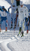 Daniel Rickardsson of Sweden skiing in Men 30km classic mass start race of Viessmann Cross country skiing FIS World Cup 2009-10. Men 30km classic mass start race of Viessmann Cross country skiing FIS World Cup were held in Rogla, Slovenia, on 20th of December 2009.
