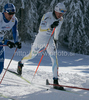 Marcus Hellner of Sweden skiing in Men 30km classic mass start race of Viessmann Cross country skiing FIS World Cup 2009-10. Men 30km classic mass start race of Viessmann Cross country skiing FIS World Cup were held in Rogla, Slovenia, on 20th of December 2009.
