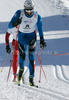 Maurice Manificat of France skiing in Men 30km classic mass start race of Viessmann Cross country skiing FIS World Cup 2009-10. Men 30km classic mass start race of Viessmann Cross country skiing FIS World Cup were held in Rogla, Slovenia, on 20th of December 2009.
