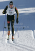 Tim Tscharnke of Germany skiing in Men 30km classic mass start race of Viessmann Cross country skiing FIS World Cup 2009-10. Men 30km classic mass start race of Viessmann Cross country skiing FIS World Cup were held in Rogla, Slovenia, on 20th of December 2009.

