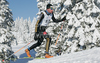 Philipp Marschall of Germany skiing in Men 30km classic mass start race of Viessmann Cross country skiing FIS World Cup 2009-10. Men 30km classic mass start race of Viessmann Cross country skiing FIS World Cup were held in Rogla, Slovenia, on 20th of December 2009.
