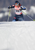 Aino-Kaisa Saarinen of Finland skiing during qualifications for women sprint race of Dobiacco-Toblach stage of Tour de Ski 2011. Sprint race of Tour de ski was held on Wednesday, 5th of January 2011 in Dobiacco-Toblach, Italy.
