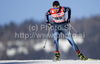 Anne Kylloenen of Finland skiing during qualifications for women sprint race of Dobiacco-Toblach stage of Tour de Ski 2011. Sprint race of Tour de ski was held on Wednesday, 5th of January 2011 in Dobiacco-Toblach, Italy.
