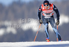 Matti Heikkinen of Finland skiing during qualifications for men sprint race of Dobiacco-Toblach stage of Tour de Ski 2011. Sprint race of Tour de ski was held on Wednesday, 5th of January 2011 in Dobiacco-Toblach, Italy.
