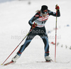 Riitta-Liisa Roponen of Finland skiing during qualifications for women sprint race of Dobiacco-Toblach stage of Tour de Ski 2011. Sprint race of Tour de ski was held on Wednesday, 5th of January 2011 in Dobiacco-Toblach, Italy.
