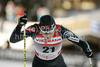 Aino-Kaisa Saarinen of Finland skiing during qualifications for women sprint race of Dobiacco-Toblach stage of Tour de Ski 2011. Sprint race of Tour de ski was held on Wednesday, 5th of January 2011 in Dobiacco-Toblach, Italy.
