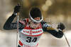 Kerttu Niskanen of Finland skiing during qualifications for women sprint race of Dobiacco-Toblach stage of Tour de Ski 2011. Sprint race of Tour de ski was held on Wednesday, 5th of January 2011 in Dobiacco-Toblach, Italy.
