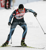Anne Kylloenen of Finland skiing during qualifications for women sprint race of Dobiacco-Toblach stage of Tour de Ski 2011. Sprint race of Tour de ski was held on Wednesday, 5th of January 2011 in Dobiacco-Toblach, Italy.
