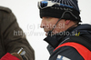 Finnish coach, Magnar Dalen giving interviews during finals of women sprint race of Dobiacco-Toblach stage of Tour de Ski 2011. Sprint race of Tour de ski was held on Wednesday, 5th of January 2011 in Dobiacco-Toblach, Italy.
