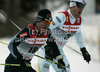 Ville Nousiainen of Finland skiing during finals of men sprint race of Dobiacco-Toblach stage of Tour de Ski 2011. Sprint race of Tour de ski was held on Wednesday, 5th of January 2011 in Dobiacco-Toblach, Italy.
