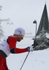 Petter Northug of Norway skiing in men pursuit race of  FIS Nordic skiing World championships in Oslo, Norway.Men pursuit race of FIS Nordic skiing World championships was held on Holmenkollen above Oslo, Norway, on Sunday, 27th of February 2011.
