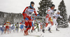 Petter Eliassen of Norway skiing during men 15km classic race of FIS cross country skiing World cup race in Rogla, Slovenia. Men 15km classic race of FIS cross country skiing World cup was held on Rogla, Slovenia, on Saturday, 17th of December 2011.
