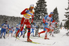 Petter Northug of Norway skiing during men 15km classic race of FIS cross country skiing World cup race in Rogla, Slovenia. Men 15km classic race of FIS cross country skiing World cup was held on Rogla, Slovenia, on Saturday, 17th of December 2011.
