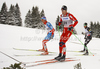 Simen Haakon Oestensen of Norway skiing during men 15km classic race of FIS cross country skiing World cup race in Rogla, Slovenia. Men 15km classic race of FIS cross country skiing World cup was held on Rogla, Slovenia, on Saturday, 17th of December 2011.
