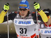 Tim Tscharnke of Germany skiing during men 15km classic race of FIS cross country skiing World cup race in Rogla, Slovenia. Men 15km classic race of FIS cross country skiing World cup was held on Rogla, Slovenia, on Saturday, 17th of December 2011.i

