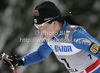 Krista Lahteenmaki of Finland skiing during women 10km classic race of FIS cross country skiing World cup race in Rogla, Slovenia. Women 10km classic race of FIS cross country skiing World cup was held on Rogla, Slovenia, on Saturday, 17th of December 2011.
