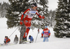 Astrid Uhrenholdt Jacobsen of Norway skiing during women 10km classic race of FIS cross country skiing World cup race in Rogla, Slovenia. Women 10km classic race of FIS cross country skiing World cup was held on Rogla, Slovenia, on Saturday, 17th of December 2011.
