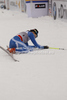 Aino-Kaisa Saarinen of Finland exhausted in finish of women 10km classic race of FIS cross country skiing World cup race in Rogla, Slovenia. Women 10km classic race of FIS cross country skiing World cup was held on Rogla, Slovenia, on Saturday, 17th of December 2011.
