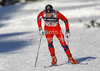 Paal Golberg of Norway skiing during qualifications for men sprint free style race of FIS cross country skiing World cup race in Rogla, Slovenia. Men sprint race of FIS cross country skiing World cup was held on Rogla, Slovenia, on Sunday, 18th of December 2011.
