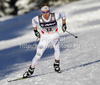 Robin Bryntesson of Sweden skiing during qualifications for men sprint free style race of FIS cross country skiing World cup race in Rogla, Slovenia. Men sprint race of FIS cross country skiing World cup was held on Rogla, Slovenia, on Sunday, 18th of December 2011.
