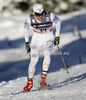 Teodor Peterson of Sweden skiing during qualifications for men sprint free style race of FIS cross country skiing World cup race in Rogla, Slovenia. Men sprint race of FIS cross country skiing World cup was held on Rogla, Slovenia, on Sunday, 18th of December 2011.
