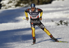 Josef Wenzl of Germany skiing during qualifications for men sprint free style race of FIS cross country skiing World cup race in Rogla, Slovenia. Men sprint race of FIS cross country skiing World cup was held on Rogla, Slovenia, on Sunday, 18th of December 2011.
