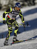 Roddy Darragon of France skiing during qualifications for men sprint free style race of FIS cross country skiing World cup race in Rogla, Slovenia. Men sprint race of FIS cross country skiing World cup was held on Rogla, Slovenia, on Sunday, 18th of December 2011.
