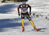 Tim Tscharnke of Germany skiing during qualifications for men sprint free style race of FIS cross country skiing World cup race in Rogla, Slovenia. Men sprint race of FIS cross country skiing World cup was held on Rogla, Slovenia, on Sunday, 18th of December 2011.
