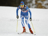 Mona-Lisa Malvalehto of Finland skiing during qualifications for women sprint free style race of FIS cross country skiing World cup race in Rogla, Slovenia. Women sprint race of FIS cross country skiing World cup was held on Rogla, Slovenia, on Sunday, 18th of December 2011.
