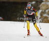 Denise Herrmann of Germany skiing during qualifications for women sprint free style race of FIS cross country skiing World cup race in Rogla, Slovenia. Women sprint race of FIS cross country skiing World cup was held on Rogla, Slovenia, on Sunday, 18th of December 2011.
